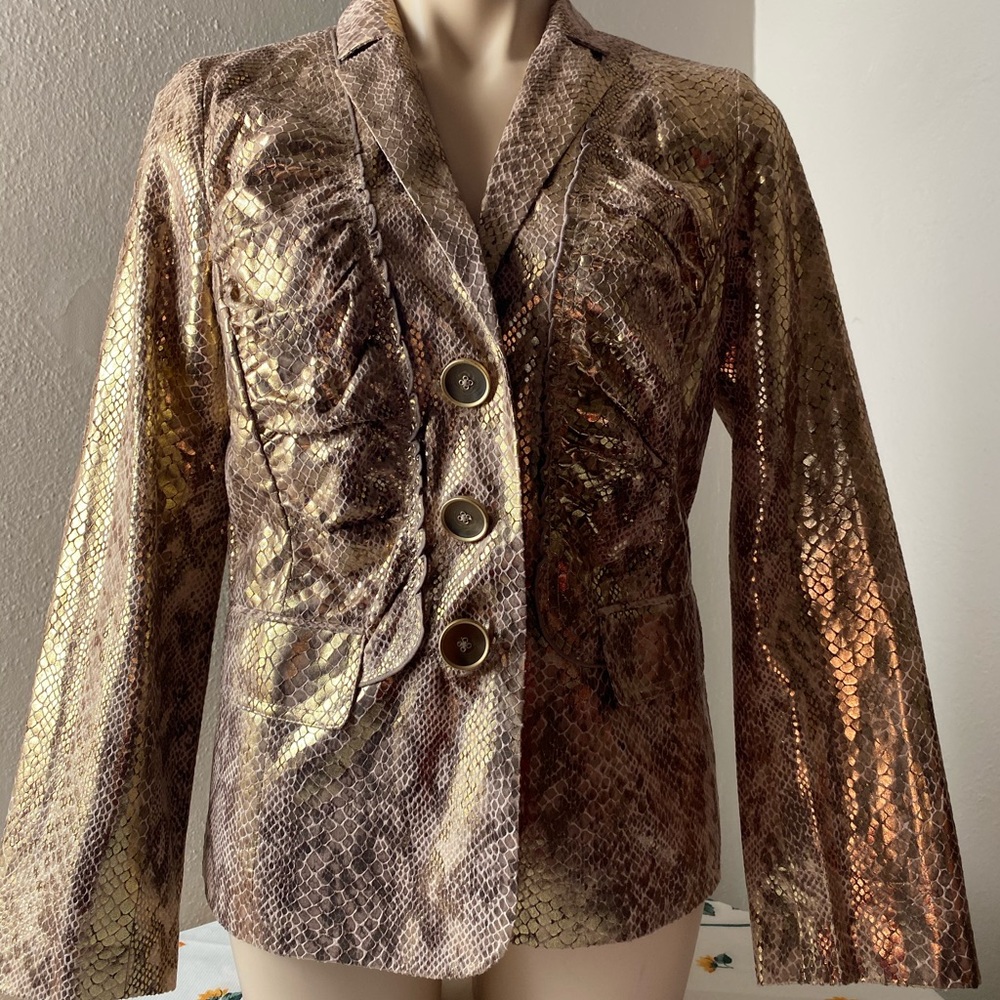 Gold Blazer